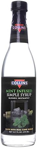 Collins Mint Infused Simple Syrup - 12.5 oz