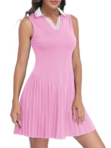 FREEYE Women's Tennis Dress with Shorts