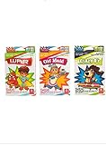 Cartamundi Card Game 3 Piece Bundle Includes Old Maid War Crazy 8s