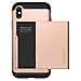 Spigen Slim Armor CS Designed for iPhone Xs Case (2018) / Designed for iPhone X Case (2017) - Blush Gold