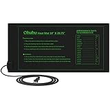 Plant Heating Mats, Ohuhu Seedling Heating Mat, IP67 Waterproof Plant Warm Mat, 18W Hydroponic Heating Pad for Indoor Seedling and Germination, 10" x 20.75"