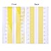 Whitelotous Super 8mm Double Face Splice Tape Film Joining Splice Tape Splicing Tape Yellow