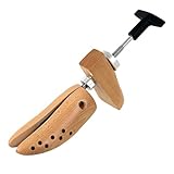 Premium Beech Wood Two-Way Adjustable Shoe Stretcher, Professional Shoe Tree for Men and Women (One Stretcher)