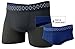 Diamond MMA Performance Compression Boxer Shorts + Built-in Inner Sports Brief for Athletic Training
