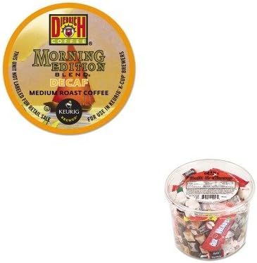 KITGMT6744OFX00013 - Value Kit - Green Mountain Coffee Roasters Morning Edition Decaf Coffee K-Cups (GMT6744) and Office Snax Soft amp;amp; Chewy Mix (OFX00013)