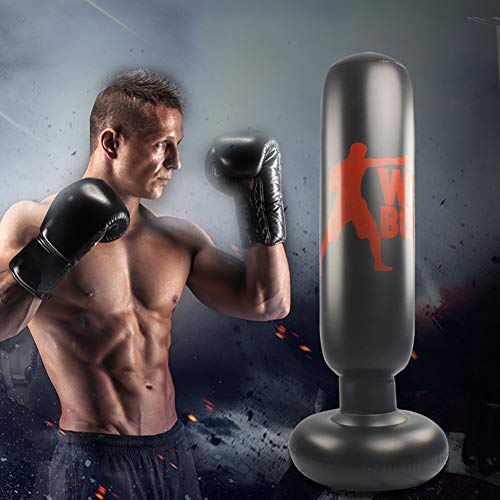image for Coolcycling Punching Bag MMA Target Bag, Free-Standing Inflatable Punc