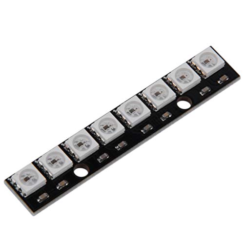 Professional WS2812 5050 RGB LED Panel 8-Bit LED Development Board Built-in Full Color-Driven Development Board