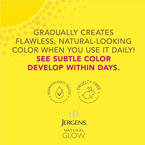 Jergens Natural Glow Self Tanner Face Moisturizer, SPF 20 Facial