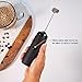 KitchVision Mini Handheld Milk Frother - Battery Operated Electric Foam Maker | Includes Kitchen Stand