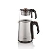 Arzum AR3024 CAYCI HEPTAZE INOX-Glass Tea Maker, 1,8 liter, blauw