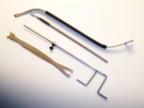 Cello Set of Sound Post Tools S Setter, Scissor Setter, Gauge, And Sound Post Retrieve VWWS