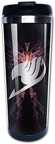Stainless Steel Fairy Tail Platinum Style Tumbler Coffee Mug by HINVIREG