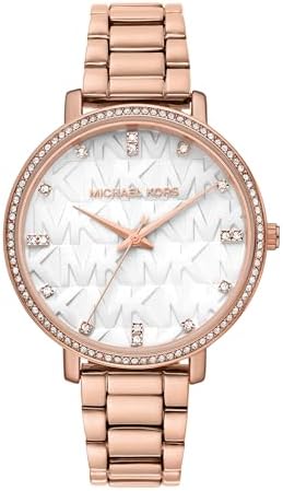 Amazon.com: Michael Kors Women's Brynn Chronograph Rose Gold-Tone
