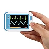 ECG/EKG Heart Health Tracker, Portable Heart Rate Monitor with PC Software, Household Heart Performance for Fitness & Sport, General Wellness Use