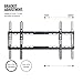 VonHaus TV Bracket Wall Mount with Tilt- for 32-65 inch LCD LED Plasma Flat Panels – Flat to Wall - Heavy Gauge Reinforced Steel
