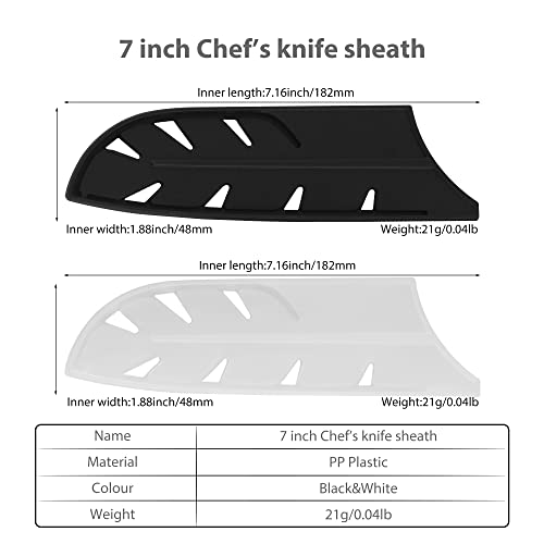 XYJ ABS Plastic Knife Case for Stainless Steel Knife&Ceramic Knives