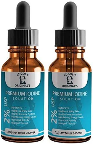 Lugols Solution Iodine 2% 2 Pk