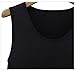 QZUnique Women's Plus Size Elegant Sleeveless Round Neck Tunic Tank Top Hem XL
