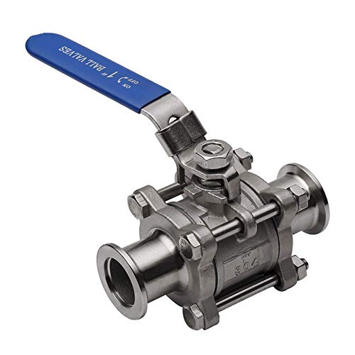 YTFLOT KF25 Vacuum Ball Valve 304 Stainless Steel Clamp with Lock Vacuum Dairy Products Cosmetics Food and Chemical Fields - Thumbnail 6