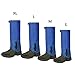 Unigear Leg Gaiters Waterproof Snow Boot Gaiters 600D Anti-Tear Oxford Fabric for Outdoor Hiking Walking Hunting Climbing Mountain (Blue, L)