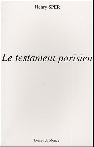 Le  testament parisien
