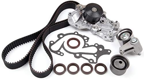 Timing Belt Kit including timing Belt water pump with gasket tensioner bearing etc,OCPTY Compatible for 2007 2008 2009 Hyundai Santa Fe/ 2007 2008 2009 2010 Kia Optima/2007 2008 2009 2010 Kia Rondo