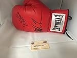 Mike Tyson Evander Holyfield Dual Autographed Signed Boxing Glove Steiner Sports COA & Hologram