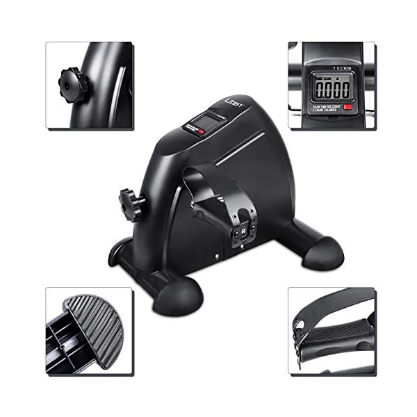 Mini-Exercise-Bike-Pedal-Exerciser-Portable-Fitness-with-Digital-Monitor-Adjustable-Resistance-LCD-Display Mini Exercise Bike Pedal Exerciser Portable Fitness with Digital Monitor Adjustable Resistance LCD Display