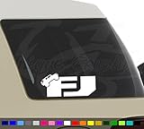 FJ Cruiser Decal Car Truck Window Sticker x2