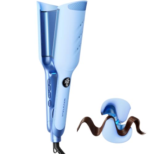 Wavytalk Welleneisen 35mm Ionen-Keramik Anti-Verbrennung für Beach Waves