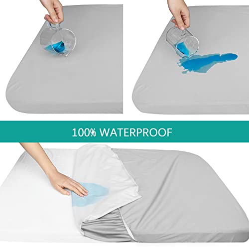 Waterproof Sheets Fit for Halo, Dream on Me, Ingenuity, Fisher