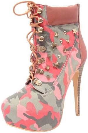 LILIANNA Caitlyn Women's High Heel Ankle Boots
