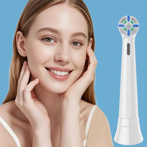 12 IO Brush Heads Compatible with Oral B iO 2 3 4 5 6 7 8 9 10 Electric Toothbrush, Replacement Toothbrushes Compatible with Oral B iO for Teeth Cleaning (Black White)