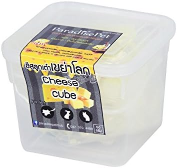 Brown Sugar Pet Store Cheese cube for Sugar Glider, Loris, Marmoset, Squirrel 50 g.