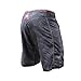 Anthem Athletics Resilience MMA Shorts Men - Jiu Jitsu BJJ Shorts Men for Wresting Kickboxing No GI Grappling UFC Fight - Black Hex with Red - 32