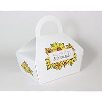 Four Favor Boxes, Bridesmaid Favor Box, Party Favor Boxes, Cupcake Boxes, Cookie Boxes, Candy Boxes, Treasure Boxes, Gift Boxes, Party Supplies