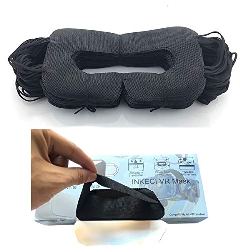 VR Mask 100pcs Disposable Face Cover Mask, Sanitary Mask Prevent Eye