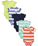 Carter's Baby Boys' 5 Pack Bodysuits (Baby) - Stripes/Solids