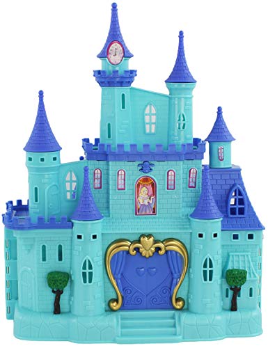 AJ Toys & Games Battery Operated Royal Princess Castle Toy Doll Playset with Accessories & 4" Princess Figure, Includes Castle Furniture, It Plays Music! Lights Up! - Thumbnail 2