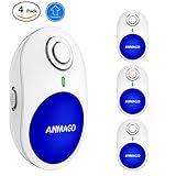 [Upgraded 2018] Ultrasonic Pest Repeller - Pest Control 4 Pack with Enhanced Ultrasonic Frequency - Plug-In Electronic Home Repellent Anti Mouse, Spider, Rat, Insect, Mice, Ant, Roach, Mosquito