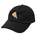 City Hunter C104 Pepperoni Pizza Cotton Baseball Dad Caps 14 Colors (Black)