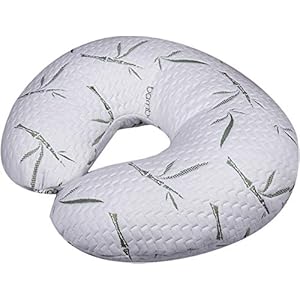 Golden Linens LLC Nursing, Breastfeeding Baby Support Pillow, Newborn Infant Feeding Cushion | Portable for Travel…