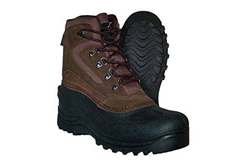 Itasca Men's Lutsen Women's Leather Winter Boot Snow, Brown, 10.0 D US