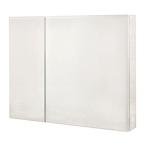 Pegasus SP4584 26-Inch by 30-Inch Bi-View Beveled Mirror Medicine Cabinet, Clear