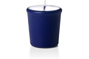 yummi 15hr Unscented Navy Blue Votive Candles - 9 per Pack