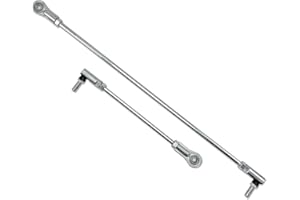 FASCINATTE 3/8-24 Short & Long Tie Rod Set w/Ends Replacement Fits Yerf Dog Go Kart Cart