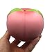Trasfit 3.9” Jumbo Slow Rising Squishy Pink Peach, Kawaii Squishy Charms, Hand Pillow Toy, Stress Relief Toy