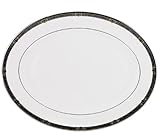 Lenox Vintage Jewel Platinum-Banded Bone China 16-Inch Platter