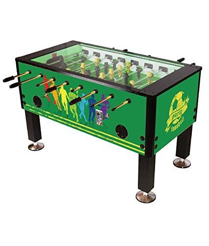 Ding Li DLFS P001 Green Forest Party Foosball Table/Coin-Operated/Upload Your own Music