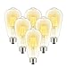 ASOKO LED Dimmable Vintage Edison Led Bulbs 6W Antique Style Edison Light Bulbs, 2700K Warm White, Squarrel Cage Filament Vintage Light Bulb,ST64, E26 Base